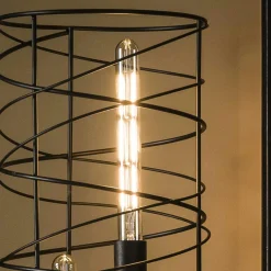 Applique murale Art Déco – verre cannelé et doré ELMA