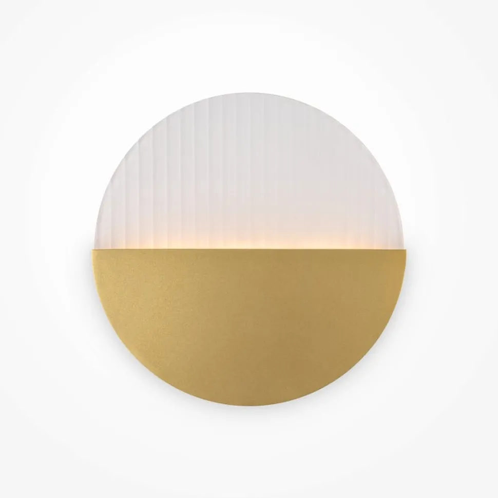 Applique murale moderne à cadran doré ⌀38 cm LAUREL
