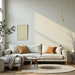 Applique murale noire – barre verticale minimaliste SALEM