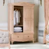 Armoire 2 portes romantique BLOIS
