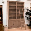 Bibliothèque échelle hévéa 163x240cm TRADITION