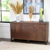Buffet bas bois brun recyclé SAMOA