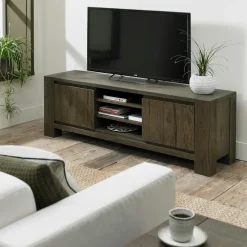 Buffet en bois de chêne fumé ALLEN