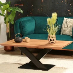 Buffet en bois recyclé FSC 3 portes motif chevron FAGA
