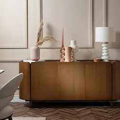 Buffet en céramique blanche SEMPIONE