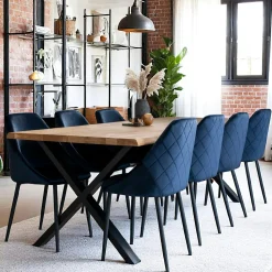Buffet industriel bois-métal 3 portes 1 tiroir 150 cm BROOKLYN