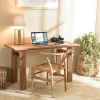 Bureau / Console en bois de teck recyclé 140 x 60 SWING