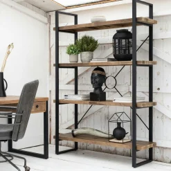 Caisson de bureau en bois recyclé 2 tiroirs BRISBANE