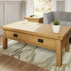 Canapé convertible en bois recyclé coussins taupe DENVER
