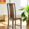 Chaise coloniale bois hévéa massif GALA