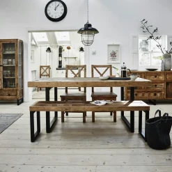 Chaise de bureau industrielle grise BRISBANE