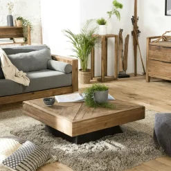 Chaise de table couture apparente taupe pied étoile HELSINKI (lot de 2)