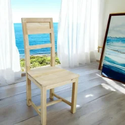 Chaise Hévéa 45x49x100cm GALA