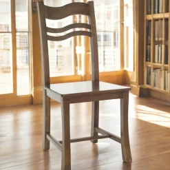 Chaise Vague Hévéa 45x49x95cm TRADITION