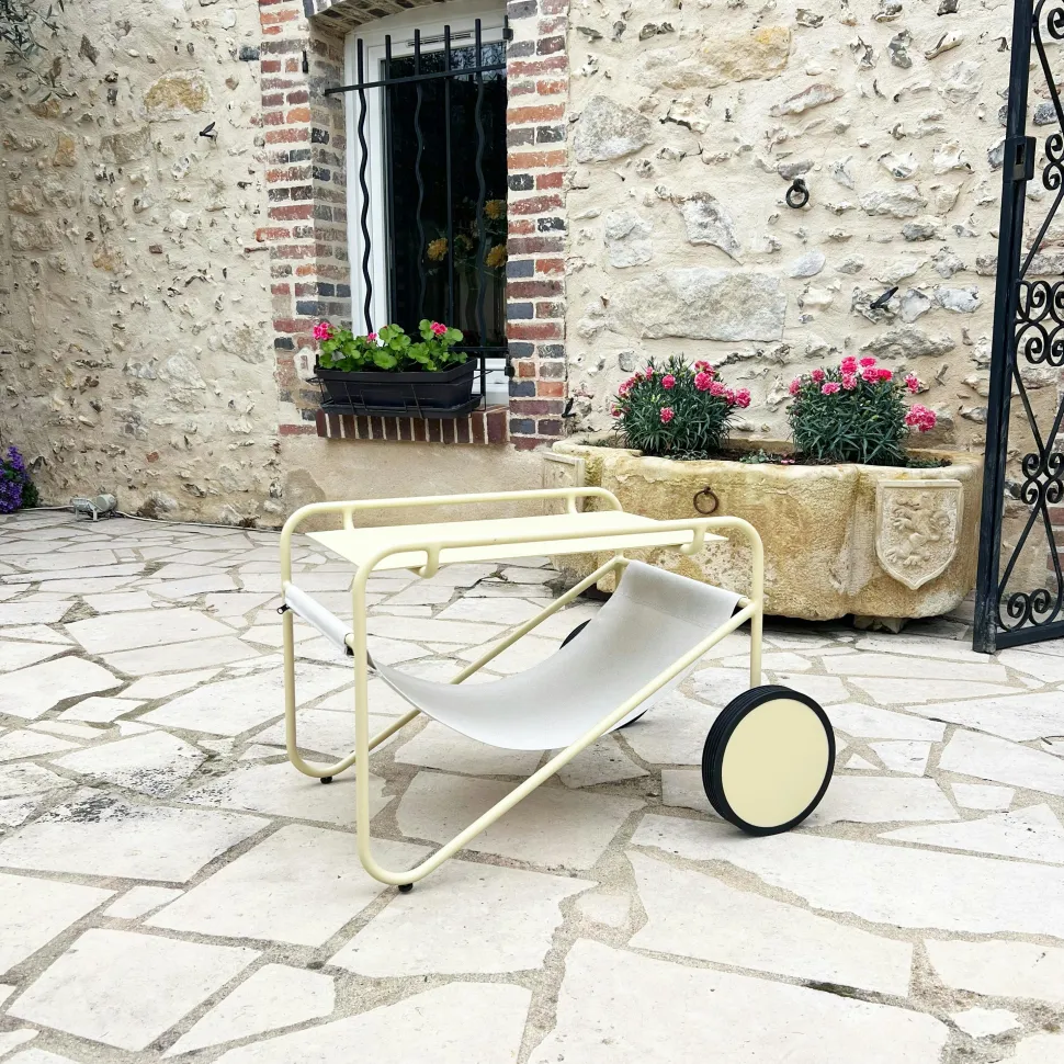 Chilienne design jaune tendre OSLO