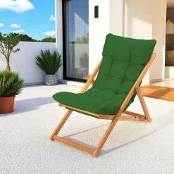 Chilienne verte confort - pliante, inclinable SORA