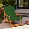 Chilienne verte pliante - grand confort SORA