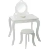 Coiffeuse enfant avec tabouret