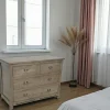 Commode chambre bois massif style exotique MAORI