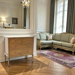 Commode galbée bois massif TRADITION
