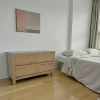 Commode moderne hévéa 4 tiroirs 130cm OLGA