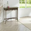 Console coloniale bois hévéa 80cm TRADITION