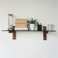 Console d'entrée en bois clair - 3 pieds SITIA