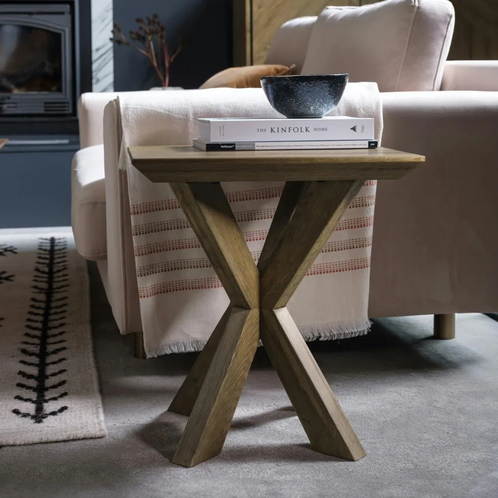 Console en bois de chêne moderne MANHATTAN
