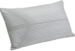 Coussin ARROW gris clair décor lignes 30x50cm