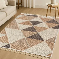 Coussin ethnique – motif patchwork multicolore IZMIR
