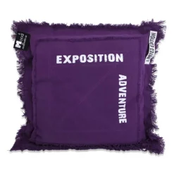 Coussin violet Adventure