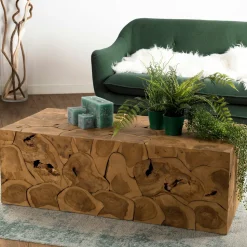 Cube en bois de teck OTTAWA
