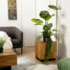 Cube en bois exotique OTTAWA