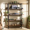 Etagère 5 niveaux en teck massif L140 x H180 cm SWING