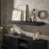 Etagère murale noire 150 cm TAJ