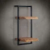 Etagère verticale bois métal MELBOURNE