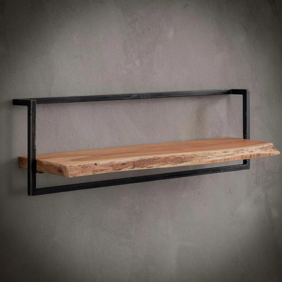 Etagère verticale bois métal MELBOURNE