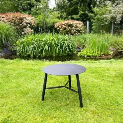Fauteuil de jardin en aluminium avec dossier réglable blanc (lot de 2) OSLO