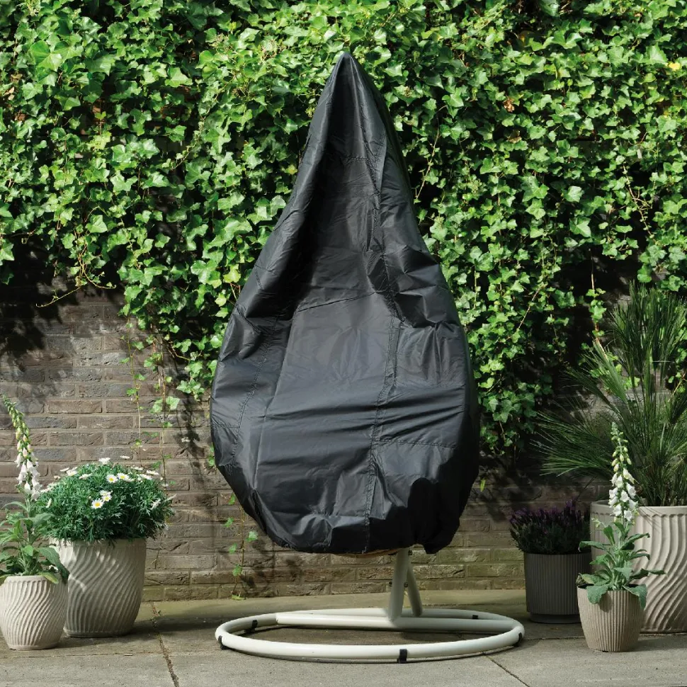 Fauteuil suspendu résine noire SOUTH BEACH