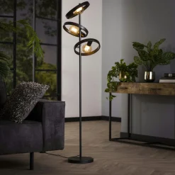 Lampadaire salon 8 anneaux RALF