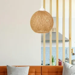 Lampadaire trépied croisé abat-jour beige 150 cm KILIS