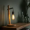 Lampe décorative pied bambou LUCKNOW