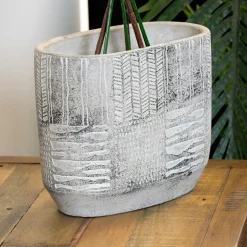 Meuble console bois flotté teck 120x39 cm JAIPUR