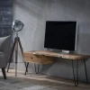 Meuble TV scandinave bois massif MELBOURNE