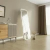 Miroir plein pied blanc - cadre vague 160 cm CODY