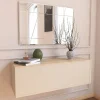 Miroir rectangulaire mural 75 cm - design gravé CODY