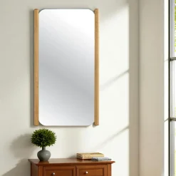 Miroir rond organique 75 cm - entrée, salle de bains CODY