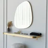 Miroir salle de bains organique 75 cm - style scandinave CODY