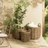 Panier rond en rotin naturel (lot de 3) MANY