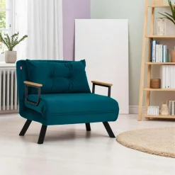Petite table bois rectangulaire - structure métal doré JENA